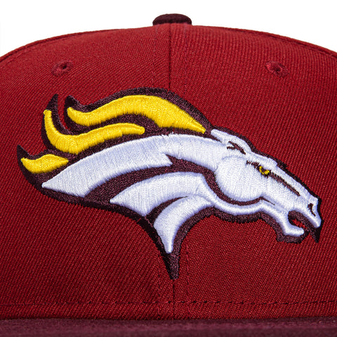 New Era 59Fifty Campbell's® Chunky® Denver Broncos 1999 Pro Bowl Patch Hat - Brick, Maroon