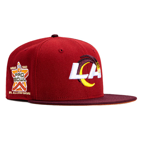 New Era 59Fifty Campbell's® Chunky® Los Angeles Rams 2002 Pro Bowl Patch Hat - Brick, Maroon