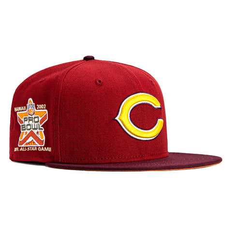 New Era 59Fifty Campbell's® Chunky® Chicago Bears 2002 Pro Bowl Patch Hat - Brick, Maroon
