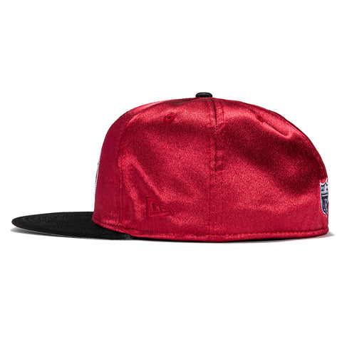 New Era 59Fifty Satin Stitch Arizona Cardinals Inaugural Patch Hat - Cardinal, Black