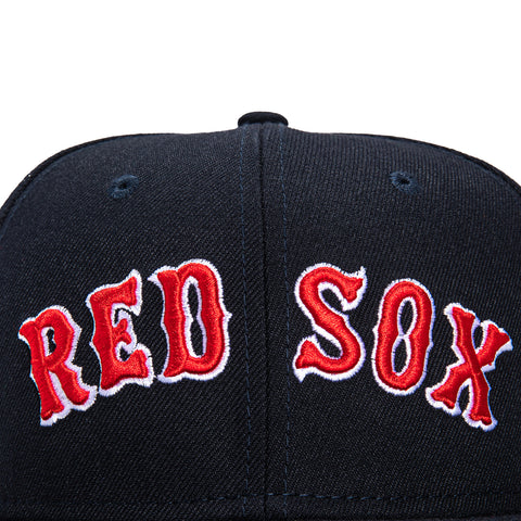 New Era 59Fifty Triple Crown Boston Red Sox 1967 World Series Patch Hat - Navy