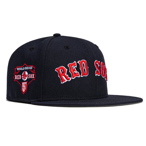 Red sox world series patch hat Clearance