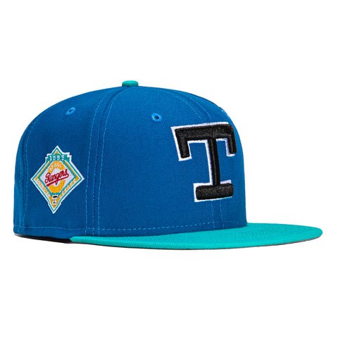 New Era 59Fifty Taste Buds Texas Rangers Arlington Stadium Patch Hat - Royal, Teal