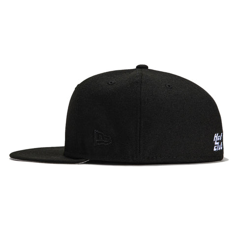 New Era 59Fifty Wanted Pack Hat Club Six Stars Patch Hat - Black