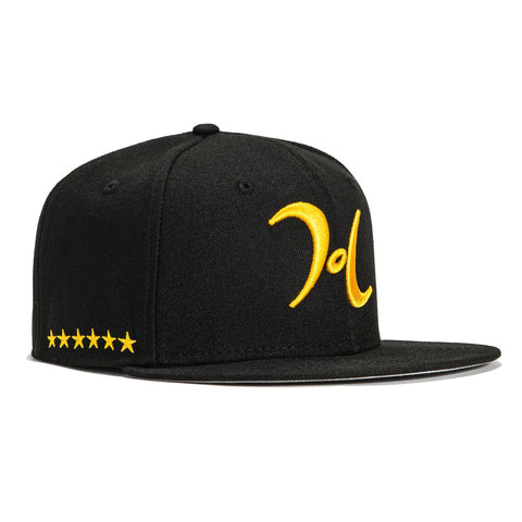 New Era 59Fifty Wanted Pack Hat Club Six Stars Patch Hat - Black