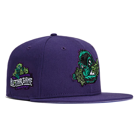 New Era 59Fifty Turf Monsters Eugene Emeralds All Star Game Patch Hat - Purple