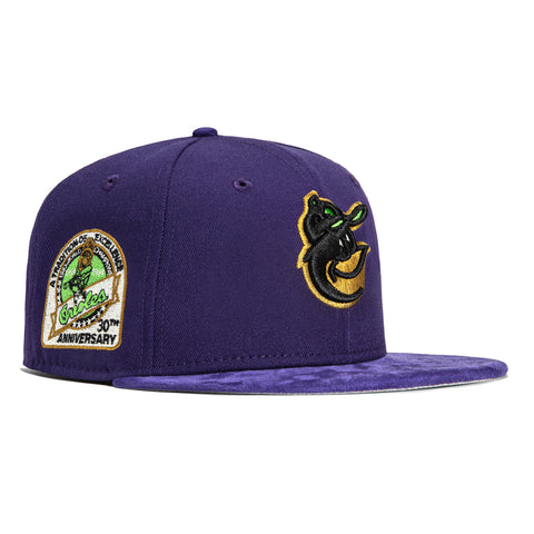 New Era 59Fifty Turf Monsters Baltimore Orioles 30th Anniversary Champions Patch Hat - Purple
