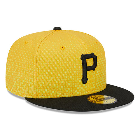 New Era 59Fifty Pittsburgh Pirates 2023 City Connect Game Hat - Gold, Black