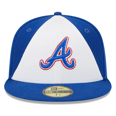 New Era 59Fifty Authentic Collection Atlanta Braves 2023 City Connect Hat - White, Royal