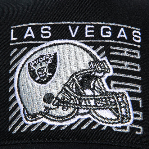 47 Brand Reflex Las Vegas Raiders Hitch Snapback Hat - Black
