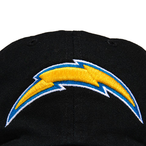 47 Brand Los Angeles Chargers Cleanup OTC Adjustable Hat - Black
