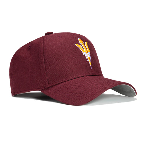 47 Brand Arizona State Sun Devils Fork MVP Adjustable Velcro Hat - Maroon, Gold