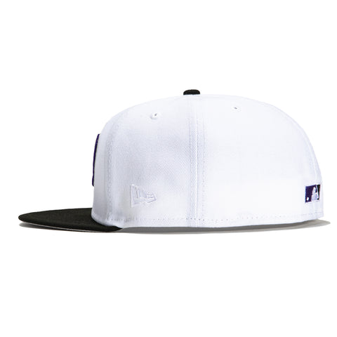 New Era 59Fifty Pyro Tampa Bay Rays Inaugural Patch Hat - White, Black