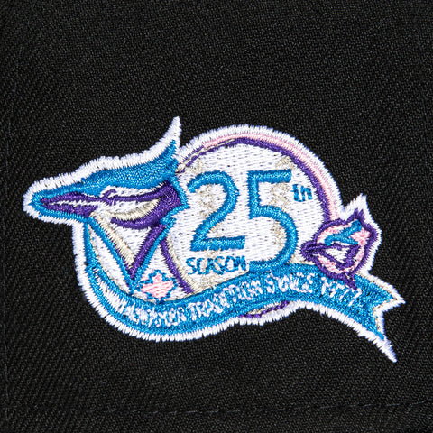 New Era 59Fifty Pyro Toronto Blue Jays 25th Anniversary Patch Hat - Black