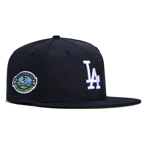 New Era 59Fifty Los Angeles Dodgers 50th Anniversary Stadium Patch Hat - Navy, White