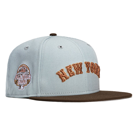 New Era 59Fifty New York Mets 2013 All Star Game Patch Word Hat - Grey, Brown