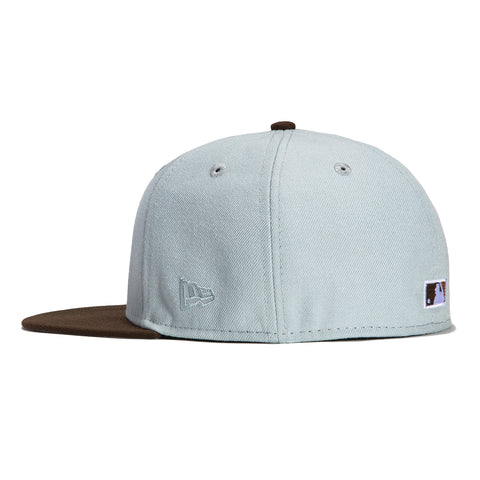 New Era 59Fifty Seattle Mariners 35th Anniversary Patch Word Hat - Grey, Brown