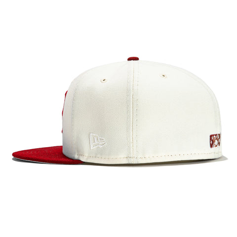 New Era 59Fifty Montreal Royals Logo Patch Hat - White, Red