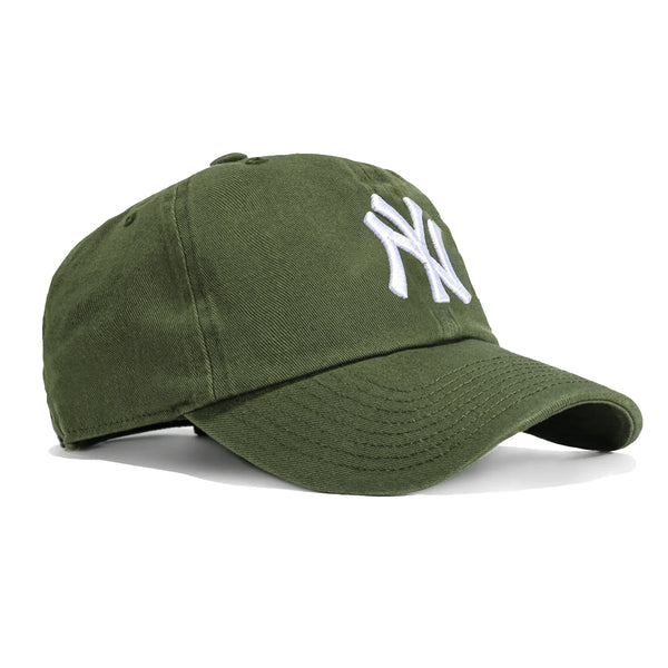 47 Brand New York Yankees Cleanup Adjustable Hat - Moss Green