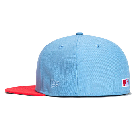 New Era 59Fifty Jae Tips Los Angeles Dodgers 1980 All Star Game Patch Hat - Light Blue, Infrared