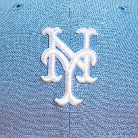 New Era 59Fifty Jae Tips New York Mets Subway Series Patch Hat - Light Blue, Infrared