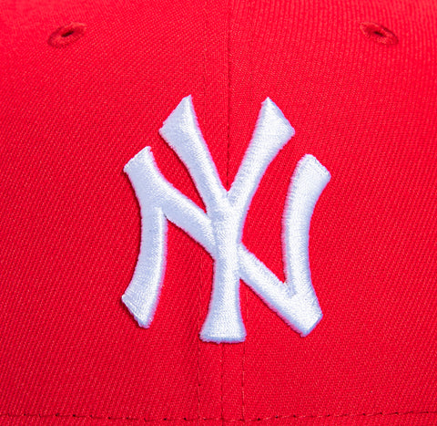 New Era 59Fifty Jae Tips New York Yankees Subway Series Patch Hat - Infrared, Light Blue
