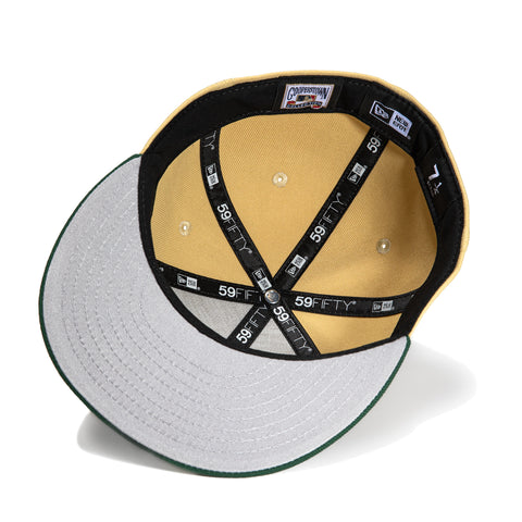 New Era 59Fifty Seattle Mariners 30th Anniversary Patch Hat - Tan, Green, Red, Gold