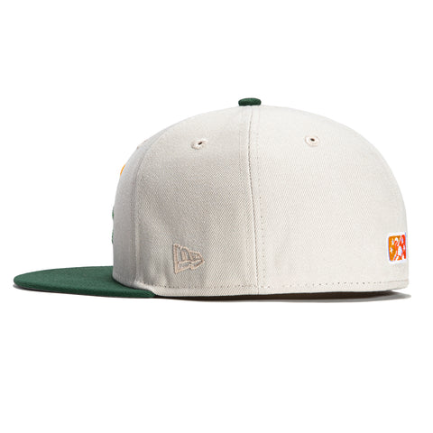 New Era 59Fifty Vero Beach Dodgers Hat - Stone, Green, Orange