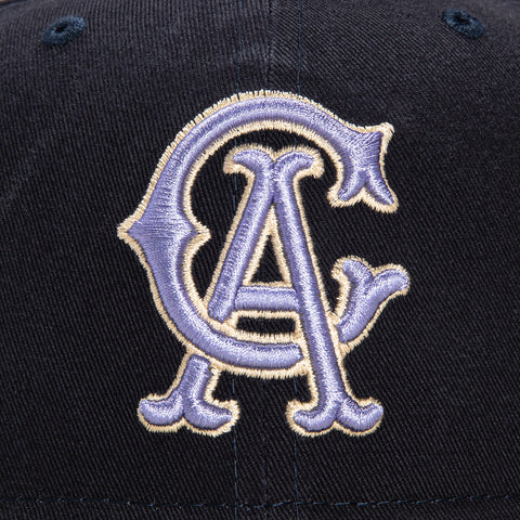 New Era 59Fifty Garment Wash Los Angeles Angels 35th Anniversary Patch Hat - Navy, Stone