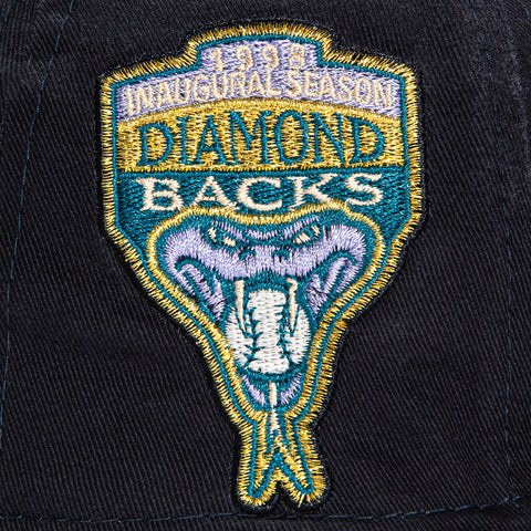 New Era 59Fifty Garment Wash Arizona Diamondbacks Inaugural Patch Hat - Navy