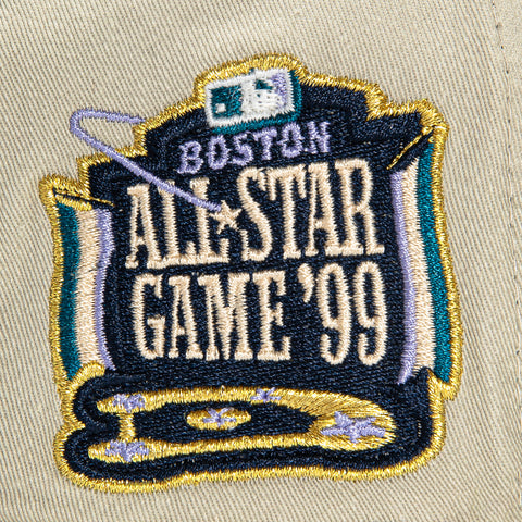 New Era 59Fifty Garment Wash Boston Red Sox 1999 All Star Game Patch Hat - Stone