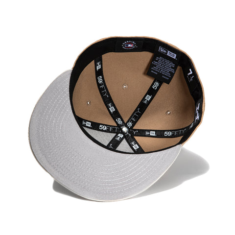 New Era 59Fifty Santorini Washington Nationals 2019 World Series Patch Alternate Hat - Tan, Stone