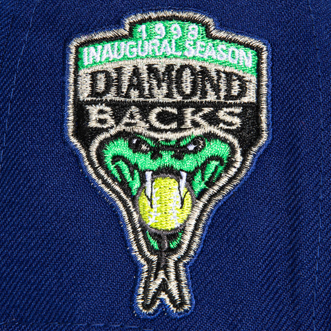 New Era 59Fifty Tennis Arizona Diamondbacks Inaugural Patch D Hat - Royal