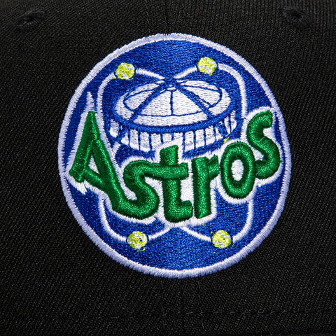 New Era 59Fifty Tennis Houston Astros 1986 All Star Game Patch Hat - Black