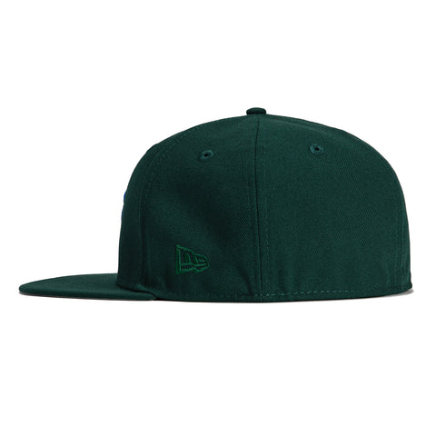 New Era 59Fifty Chicago Cubs Be Alert For Foul Balls Patch Hat - Green, White