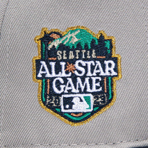 New Era 59Fifty Seattle Mariners 2023 All Star Game Patch Hat - Grey, Navy