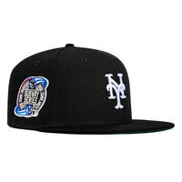 New Era 59Fifty City Sleeps New York Mets Subway Series Patch Hat - Black, White