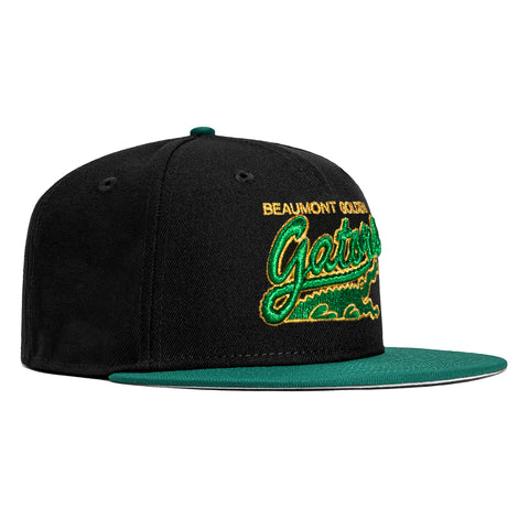 New Era 59Fifty Beaumont Golden Gators Hat - Black, Green
