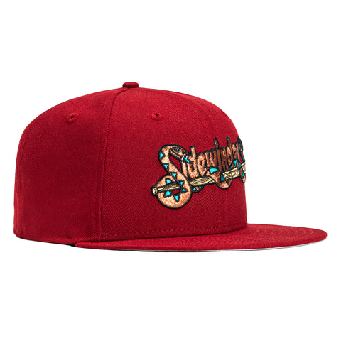 New Era 59Fifty Tucson Sidewinders Logo Hat - Sedona Red