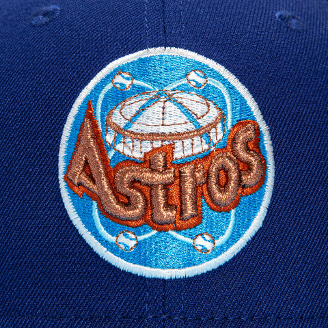 New Era 59Fifty Houston Astros 1986 All Star Game Patch Hat - Royal, Light Blue