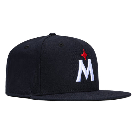 New Era 59Fifty Authentic Collection Minnesota Twins Road Hat - Navy