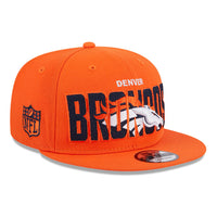 New Era 9Fifty 2023 Draft Denver Broncos Snapback Hat - Navy