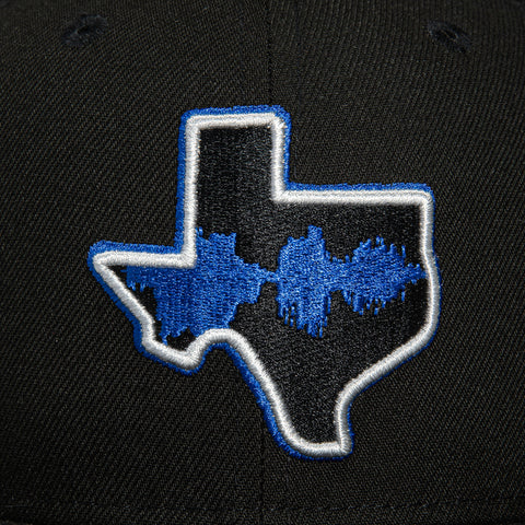 New Era 9Fifty 2023 City Dallas Mavericks Logo Patch Snapback Hat - Black