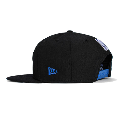 New Era 9Fifty 2023 City Dallas Mavericks Logo Patch Snapback Hat - Black