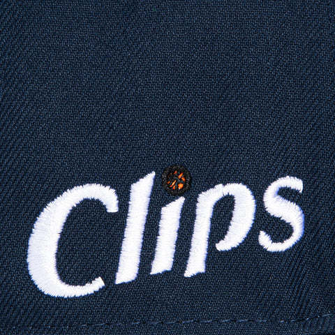 New Era 9Fifty 2023 City Los Angeles Clippers Logo Patch Snapback Hat - Navy