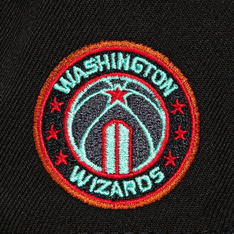 New Era 59Fifty 2023 City Washington Wizards Logo Patch Hat - Black