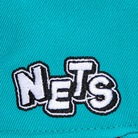 New Era 59Fifty 2023 City Brooklyn Nets Logo Patch Hat - Teal