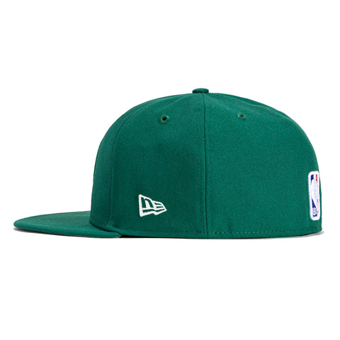 New Era 59Fifty 2023 City Boston Celtics Logo Patch Hat - Green