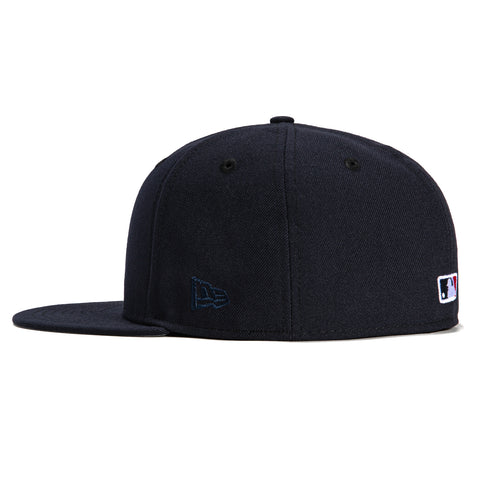 New Era 59Fifty New York Yankees Dominican Republic Flag Patch Hat - Navy