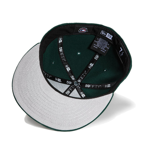 New Era 59Fifty Plate Colorado Rockies Logo Patch City Hat - Green, White